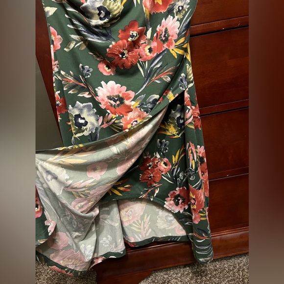 Verse fitted floral dress - Picture 5 of 5